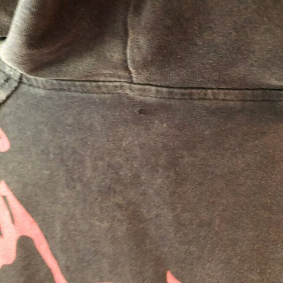 Treasure Rock Womens Size XL Black Rhinestones Full Zip Up Hoodie Jacket - Picture 10 of 12